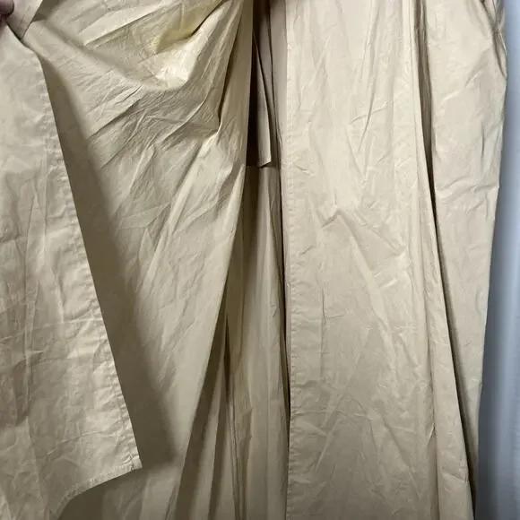 NWT Birgitte Herskind David Dress Trench Cutout Beige Women's Size 36 US 6